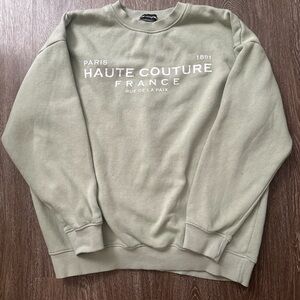 PLT Green Sweater